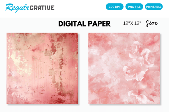Download Blush Pink Digital Paper Backgrounds - Digital paper Collection