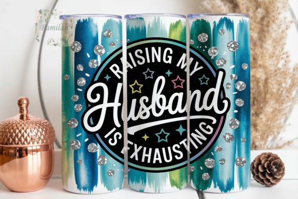 Download Humorous Husband 20oz Tumbler Wrap - Premium Resources
