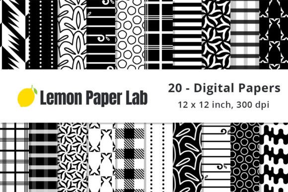 Download Black and White Geometric Backgrounds - Black Collection