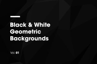 Download Black & White | Geometric Backgrounds - Black Collection