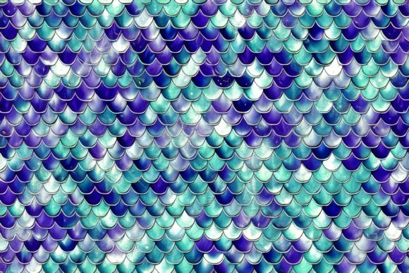 Download Mermaid Scales Digital Paper - Digital paper Collection