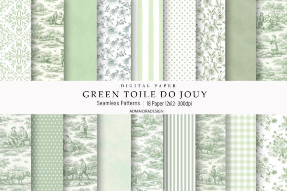 Download Toile De Jouy Digital Paper - Digital paper Collection