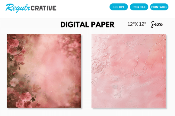 Download Blush Pink Digital Paper Backgrounds - Digital paper Collection