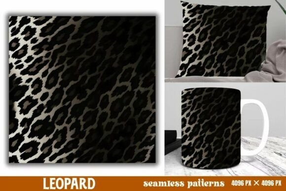 Download Leopard Print Digital Papers Background - Digital paper Collection