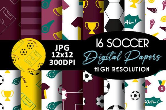 Download Dark Purple Soccer Digital Papers - Digital paper Collection