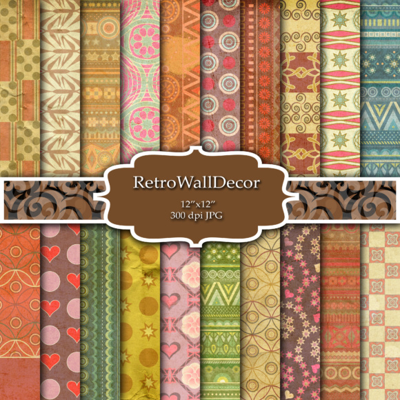 Download Ethnic Digital Paper - Digital paper Collection